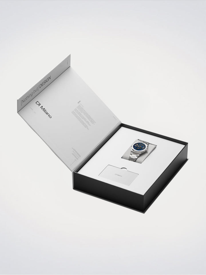 D1 Milano Carbon Reef Ultra Thin Watch 39 mm D1-UHBJ04