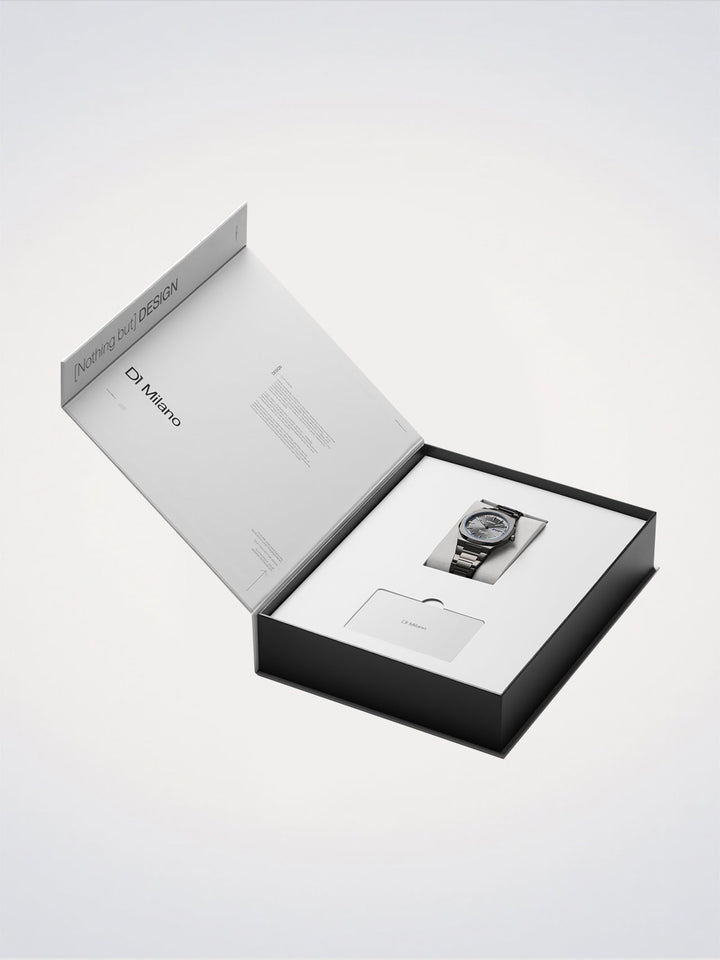 D1 Milano Dark Illusion Ultra Thin Watch 39 mm D1-UHBJ08