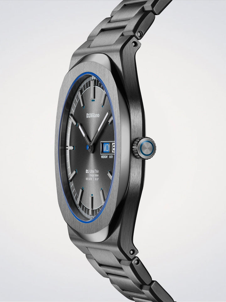 D1 Milano Dark Illusion Ultra Thin Watch 39 mm D1-UHBJ08