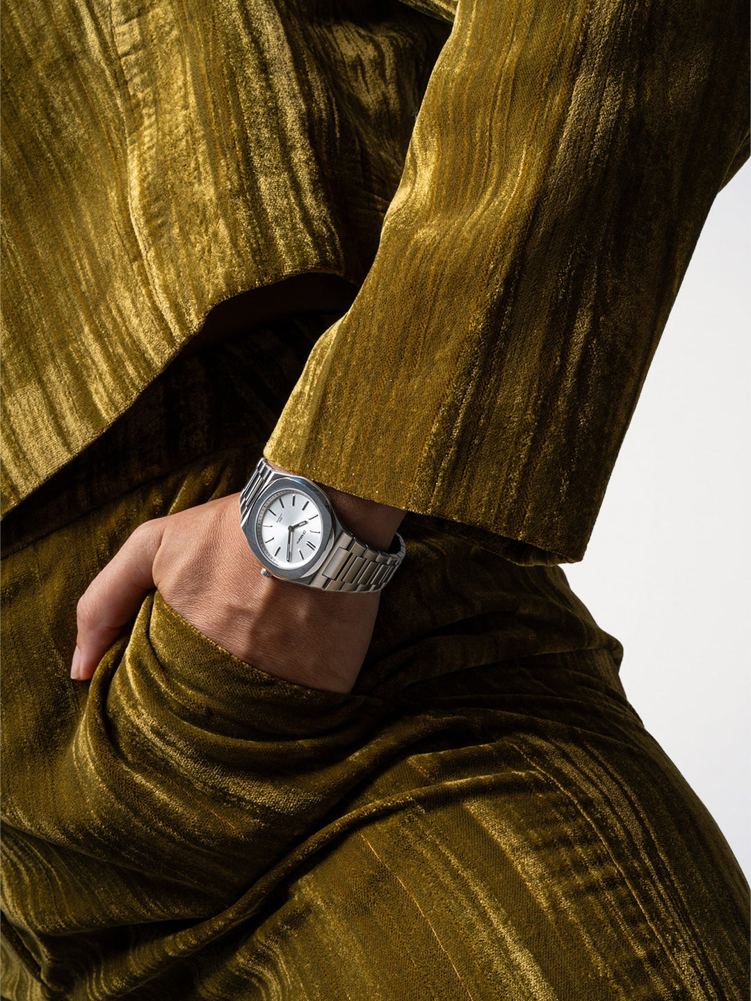 D1 Milano Silver Mellow Ultradünn 34 mm D1-UHBL01