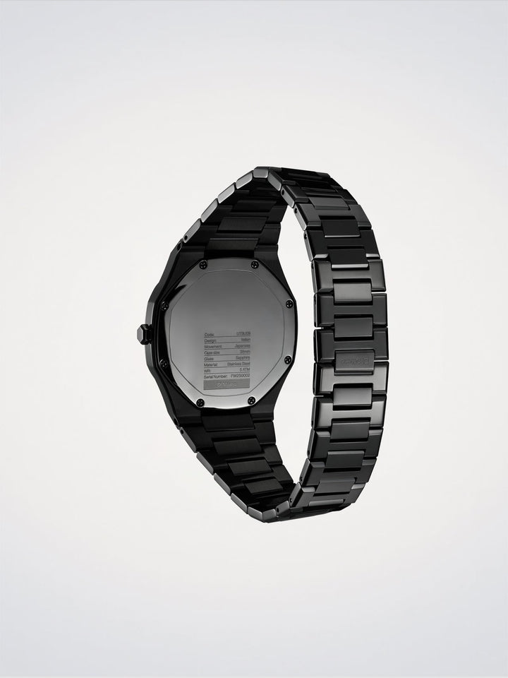 D1 Milano Black Mirror Ultra Thin 38 mm D1-UTBU09