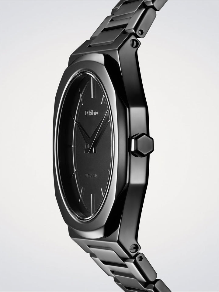 D1 Milano Black Mirror Ultra Thin 38 mm D1-UTBU09