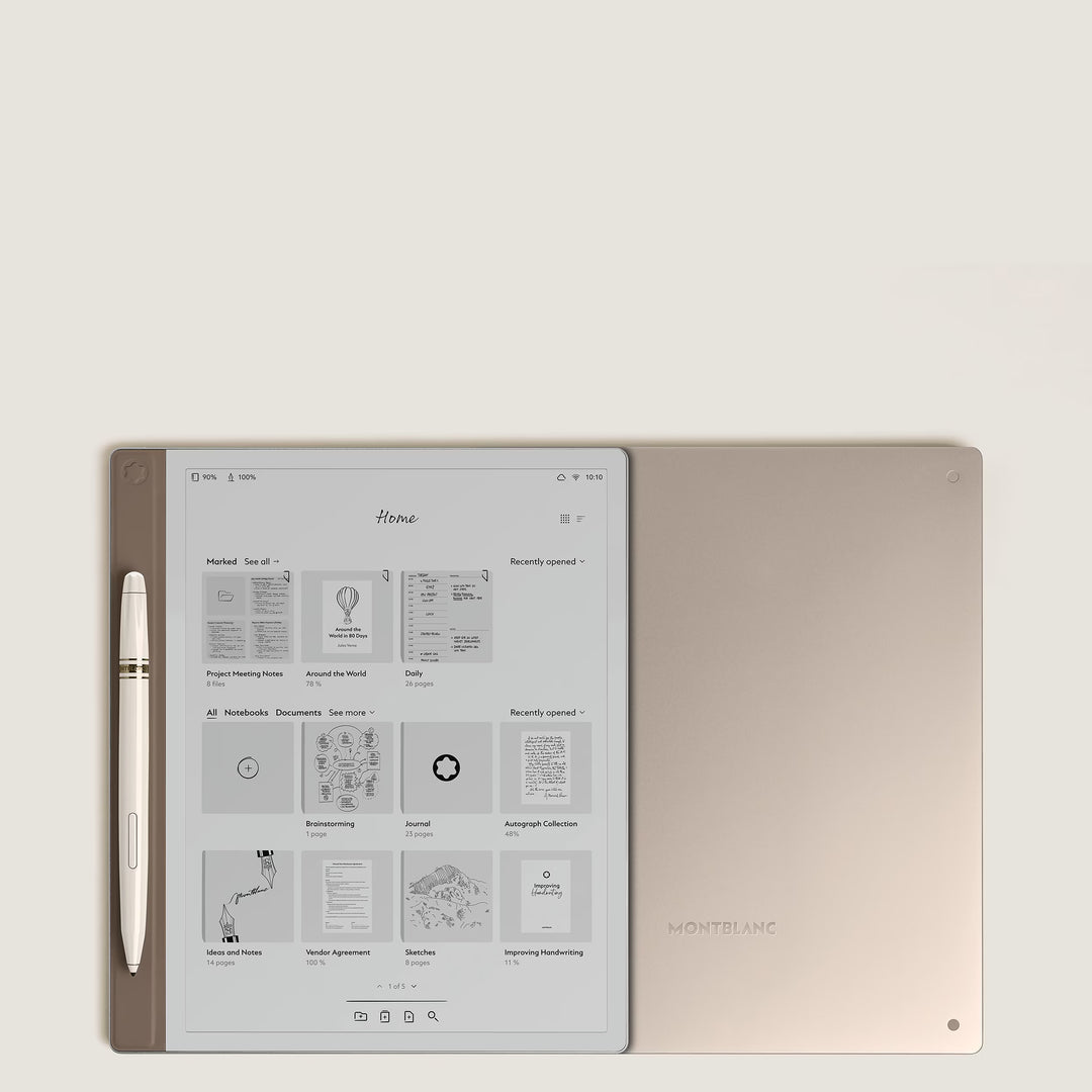Montblanc Digitaal Papier goud 135011