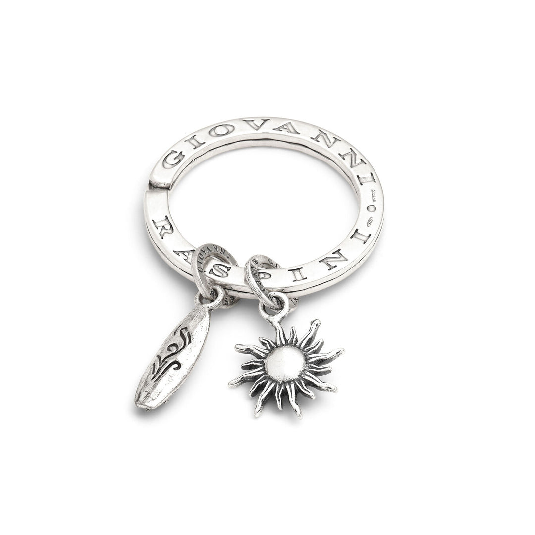 Giovanni Raspini surfsleutelhanger Sleutelring in 925 zilver X01413