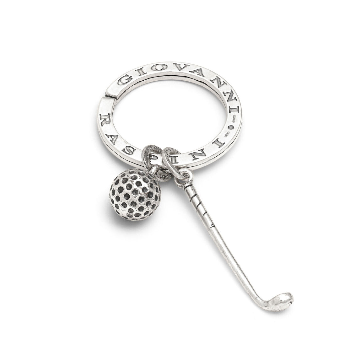 Giovanni Raspini golf key ring 925 Silver key ring X01414