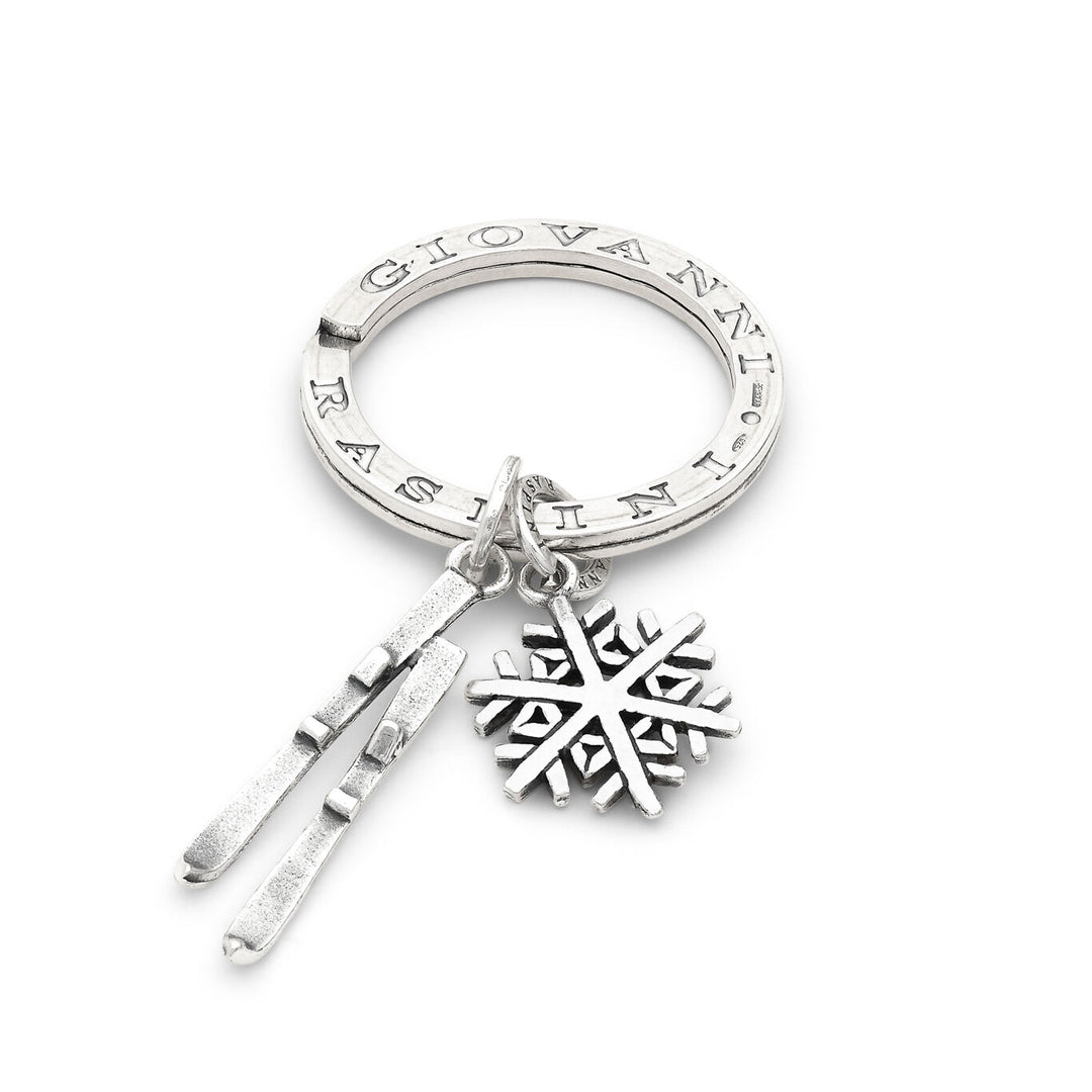 Giovanni Raspini ski key ring Key ring in 925 Silver X01415