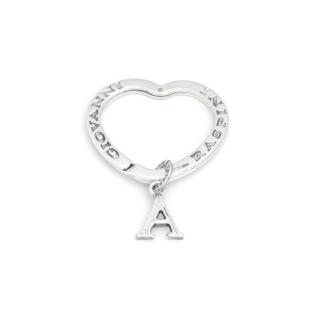 Giovanni Raspini key ring letter to Key ring in 925 Silver X01444