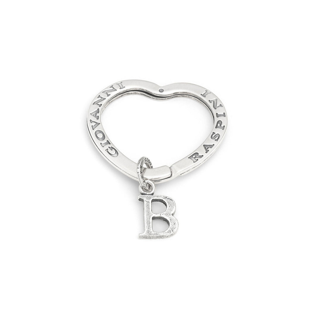 Giovanni Raspini key ring letter b Key ring in 925 Silver X01443
