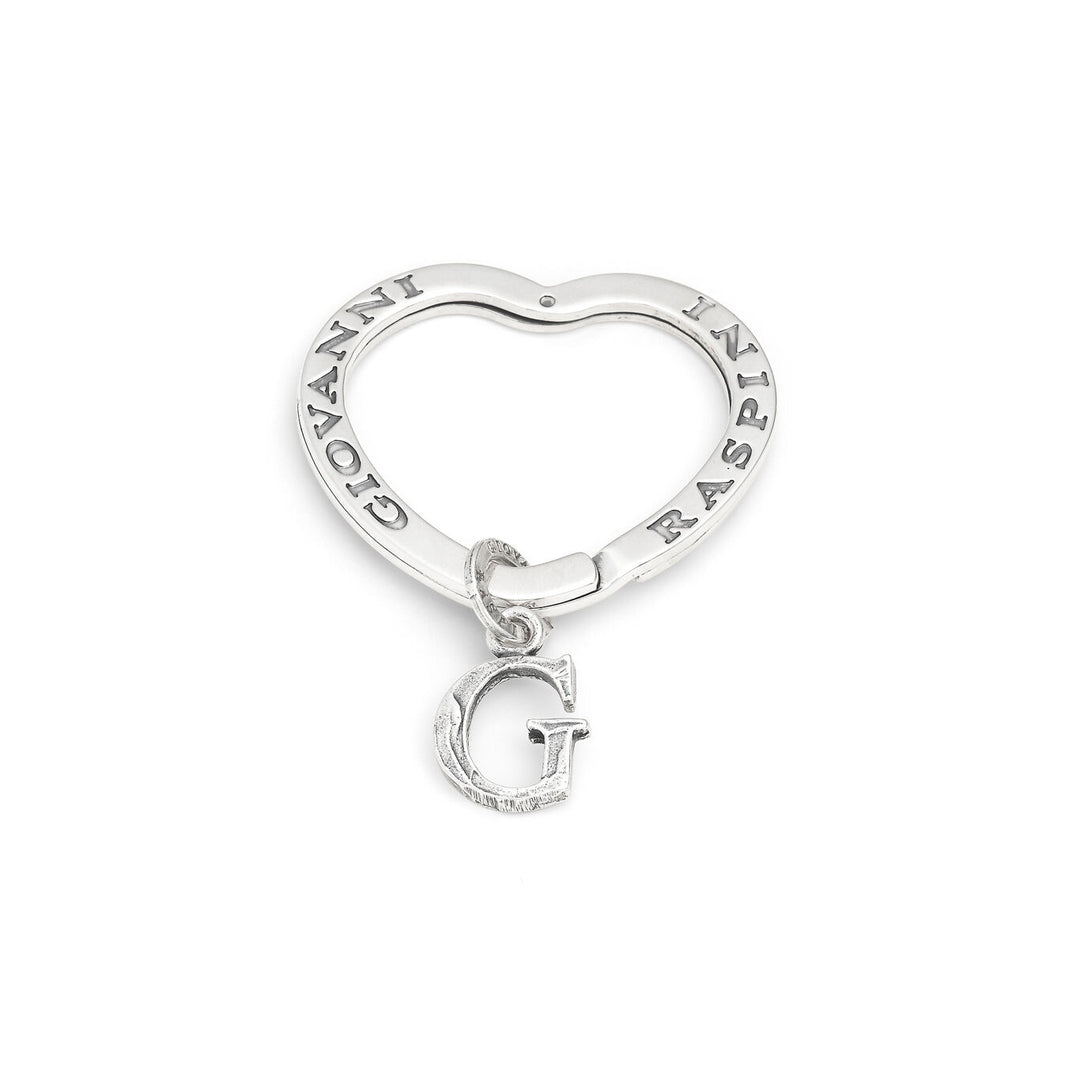 Giovanni Raspini key ring letter g Key ring in 925 Silver X01438