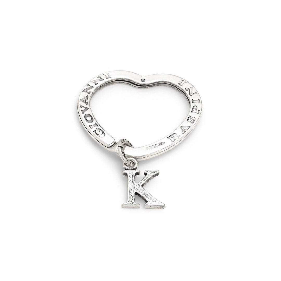 Giovanni Raspini key ring letter k Key ring in 925 Silver X01434