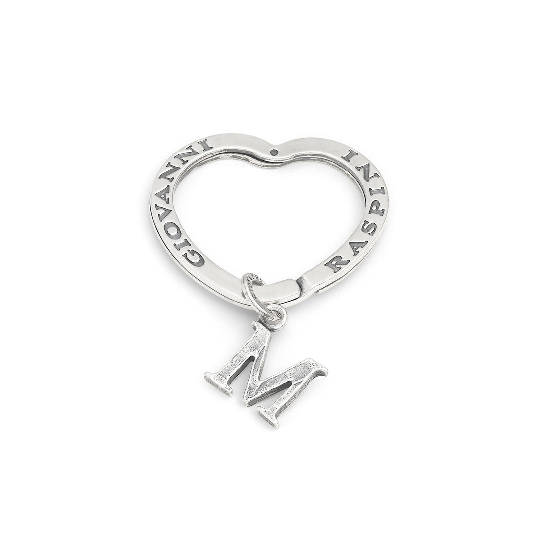 Giovanni Raspini key ring letter m Key ring in 925 Silver X01432