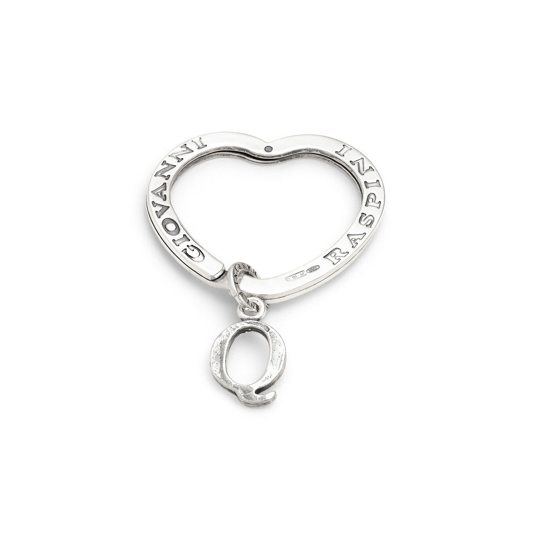 Giovanni Raspini key ring letter q Key ring in 925 Silver X01428