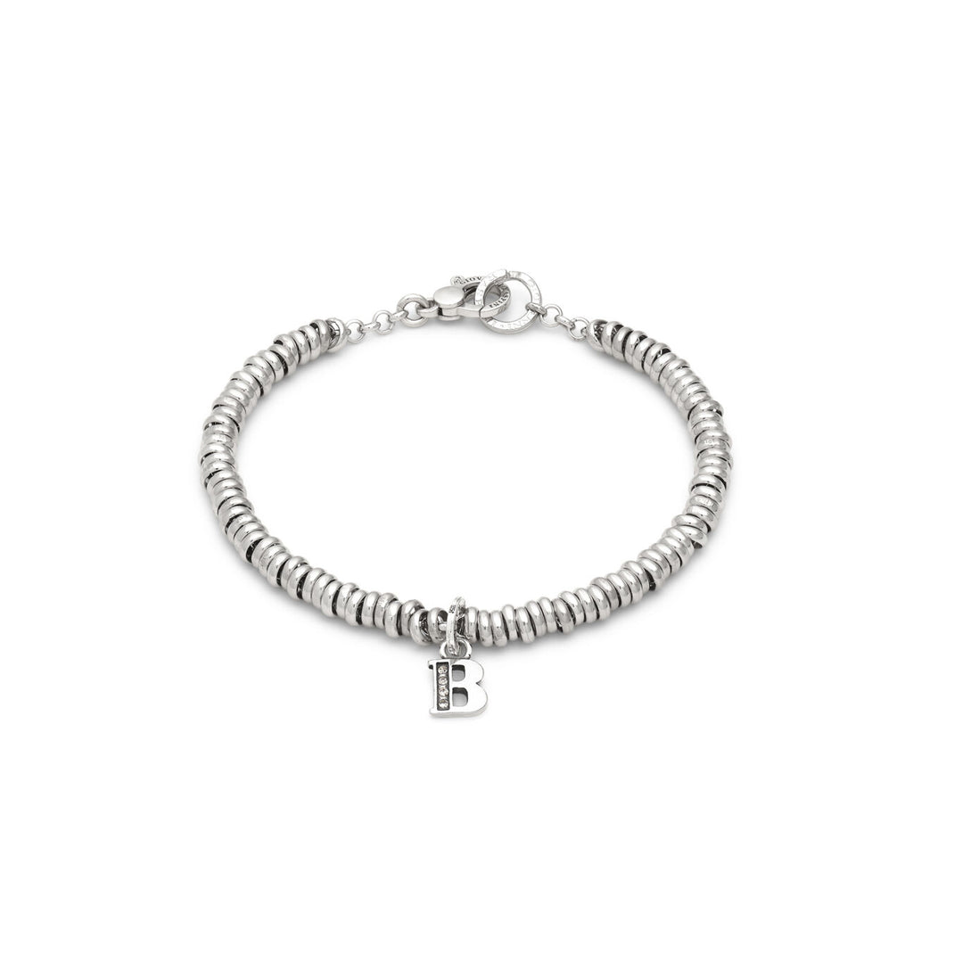 Giovanni Raspini bracelet letter b crystal Bracelet in 925 silver and zircons X01467