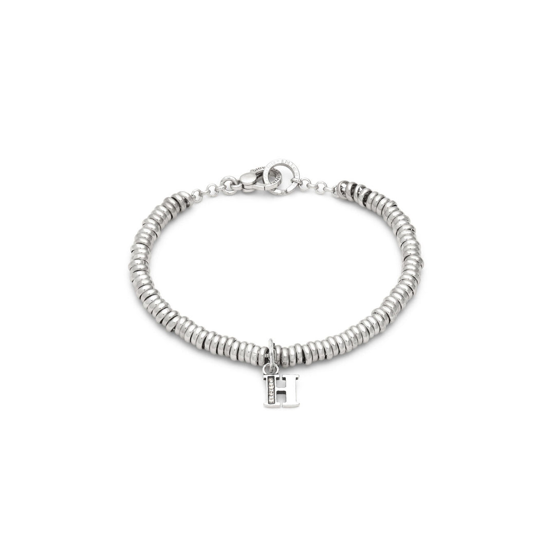 Giovanni Raspini bracelet letter h crystal Bracelet in 925 silver and zircons X01461