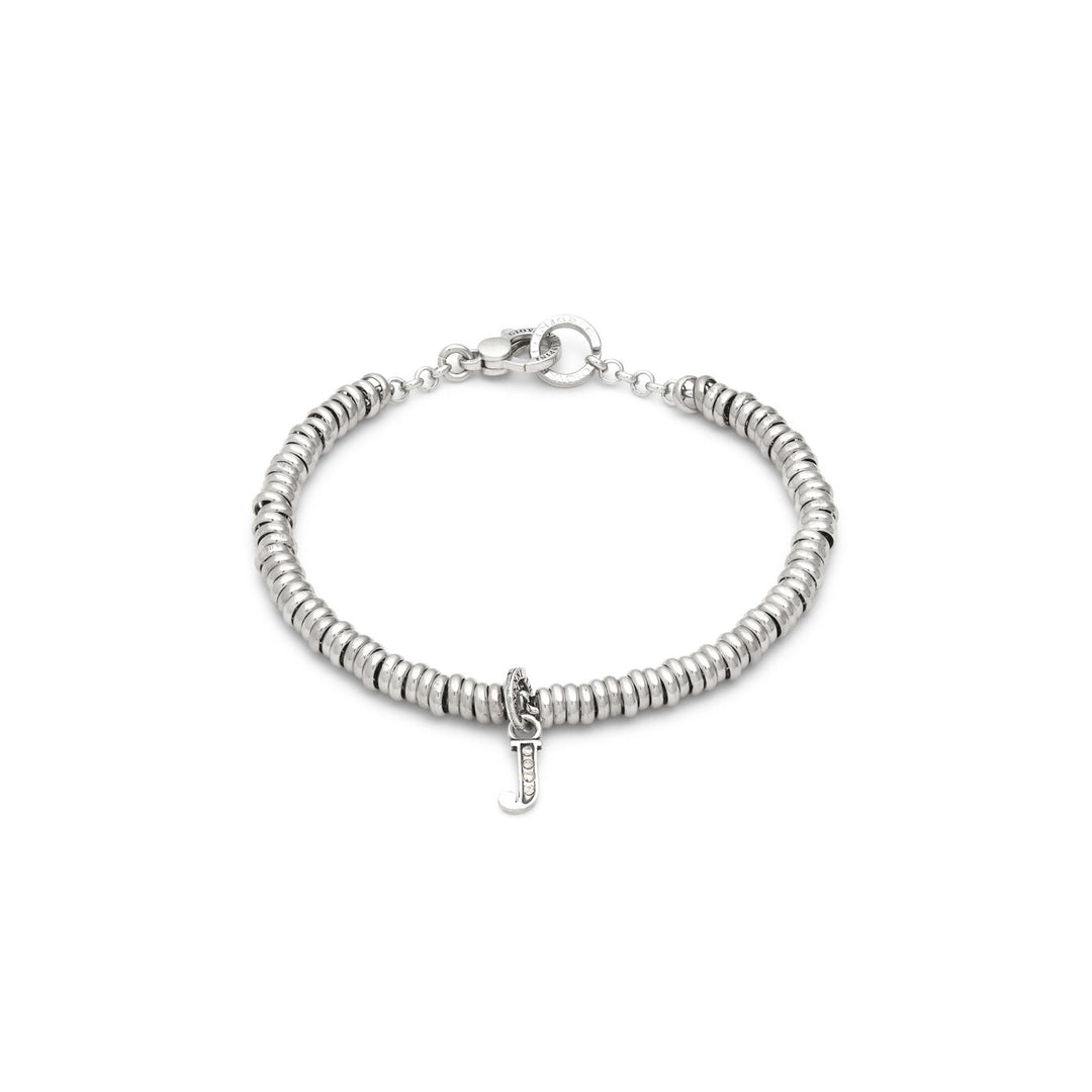 Giovanni Raspini bracelet letter j crystal Bracelet in 925 silver and zircons X01459