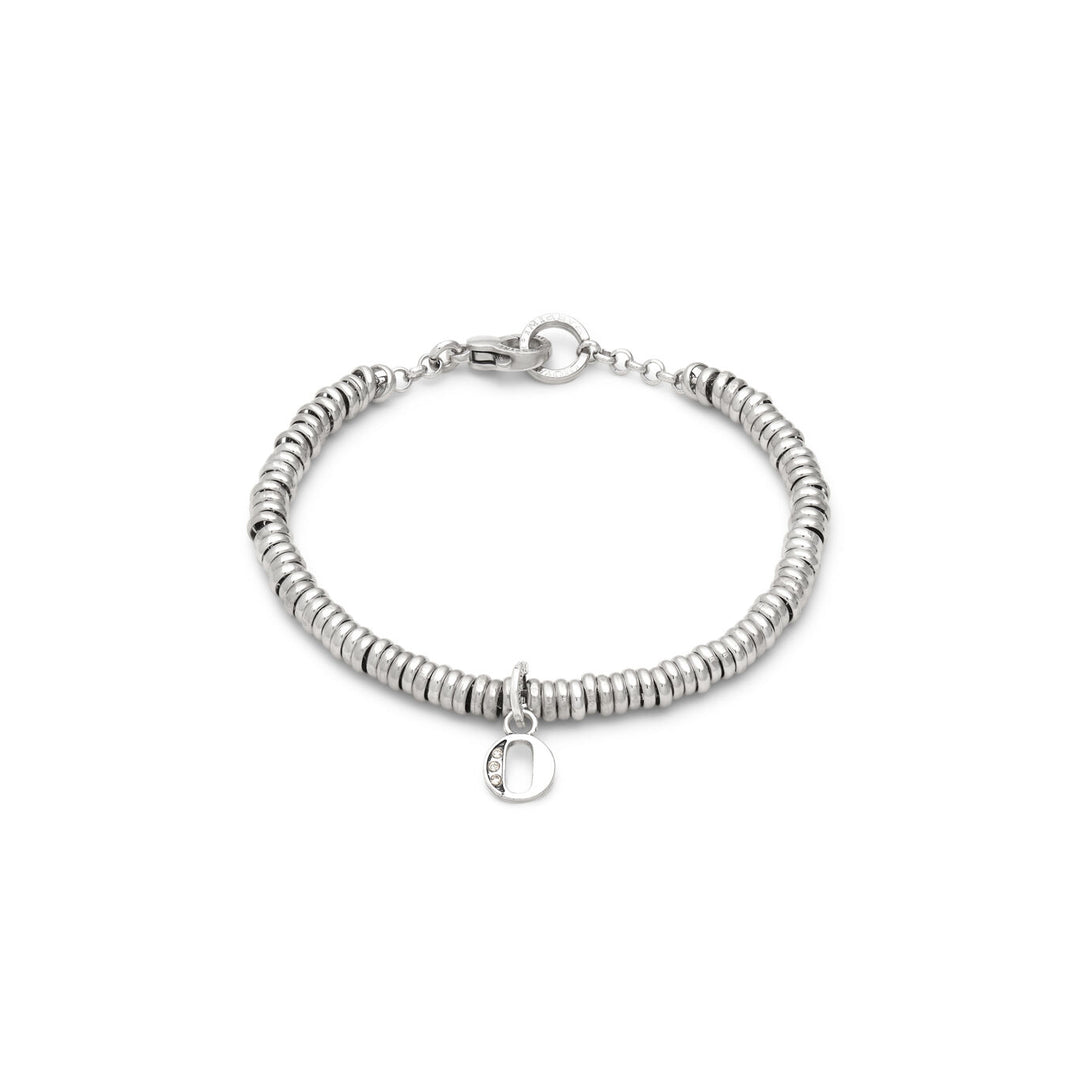 Giovanni Raspini bracelet letter or crystal Bracelet in 925 silver and zircons X01454