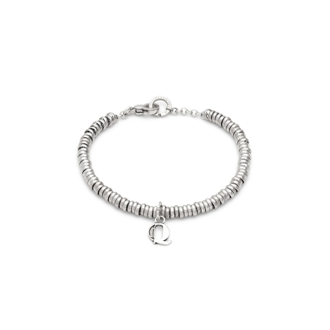 Giovanni Raspini bracelet letter q crystal Bracelet in 925 silver and zircons X01452