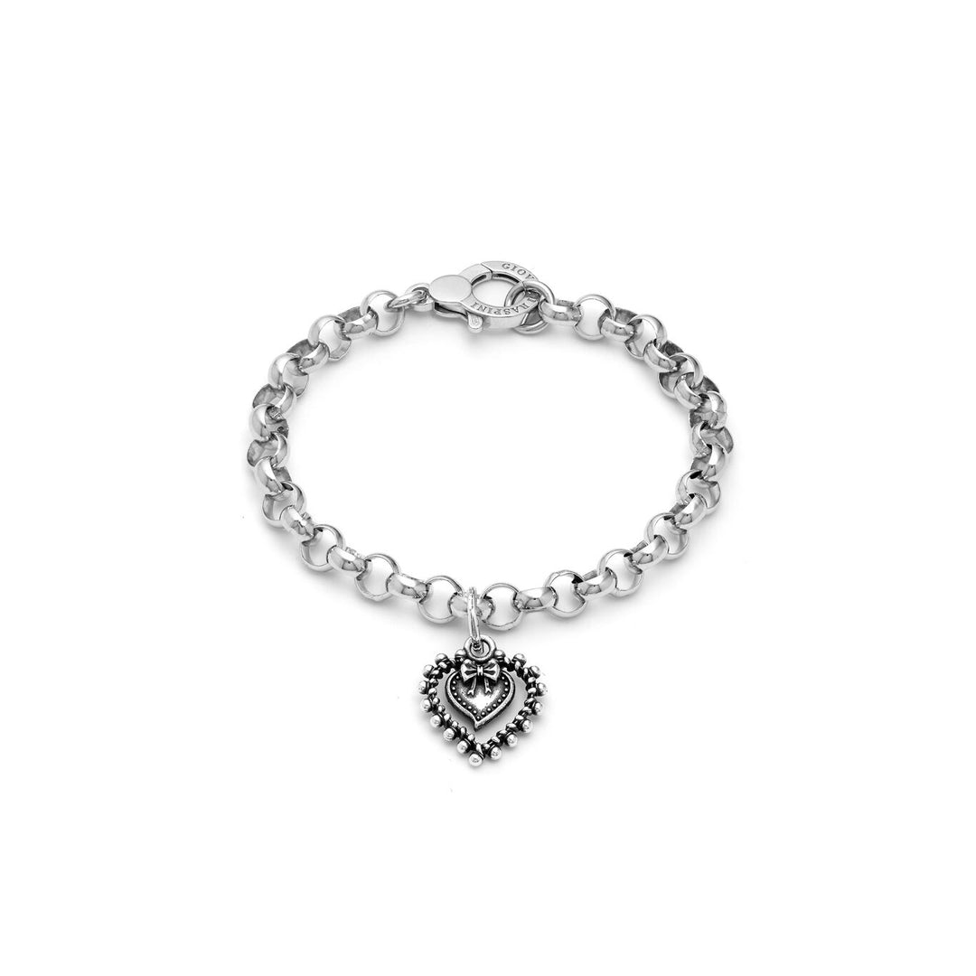 Giovanni Raspini Votiv-Armband mit Herzschleife, 1646
