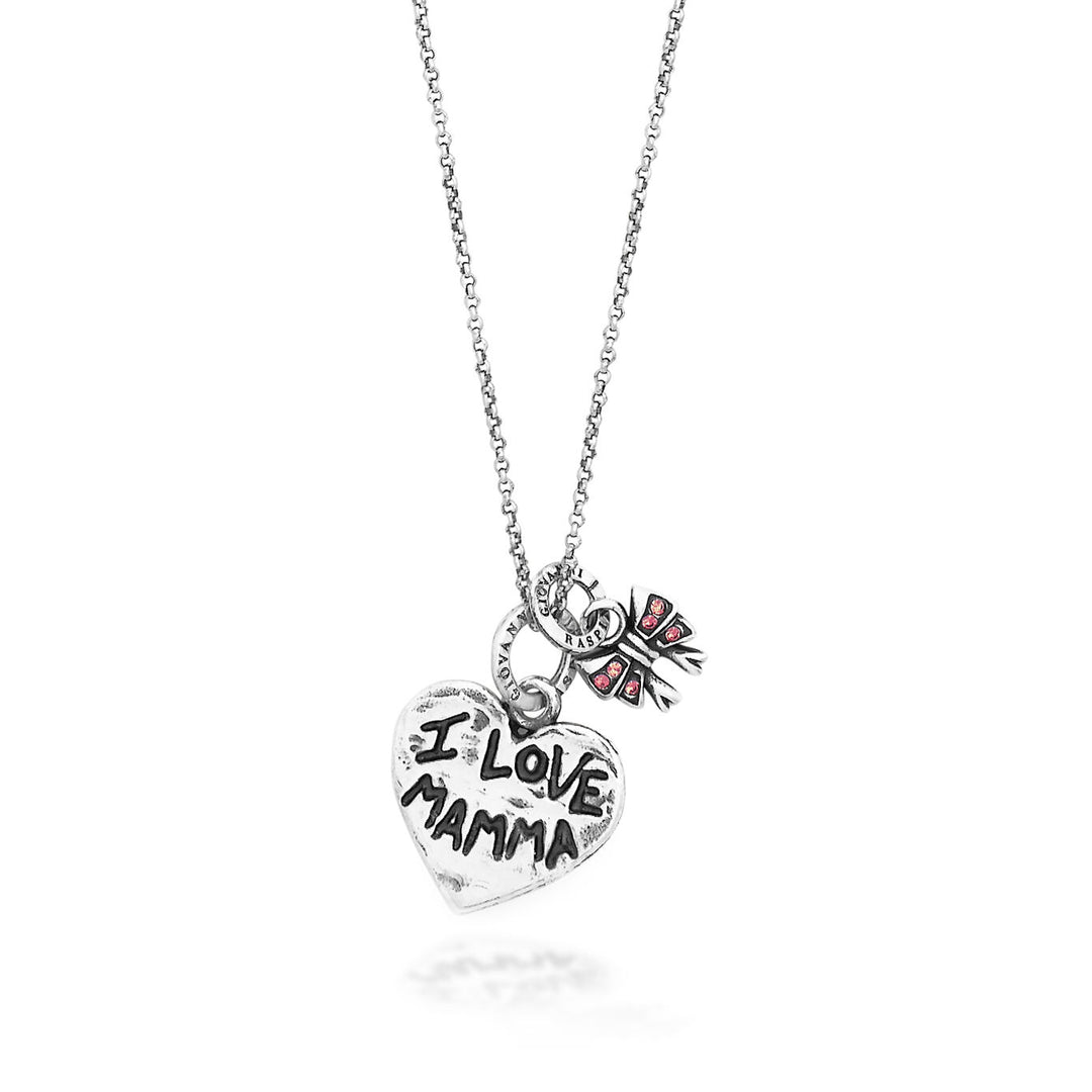 Giovanni Raspini Crystal Mum Halskette Silber X01663