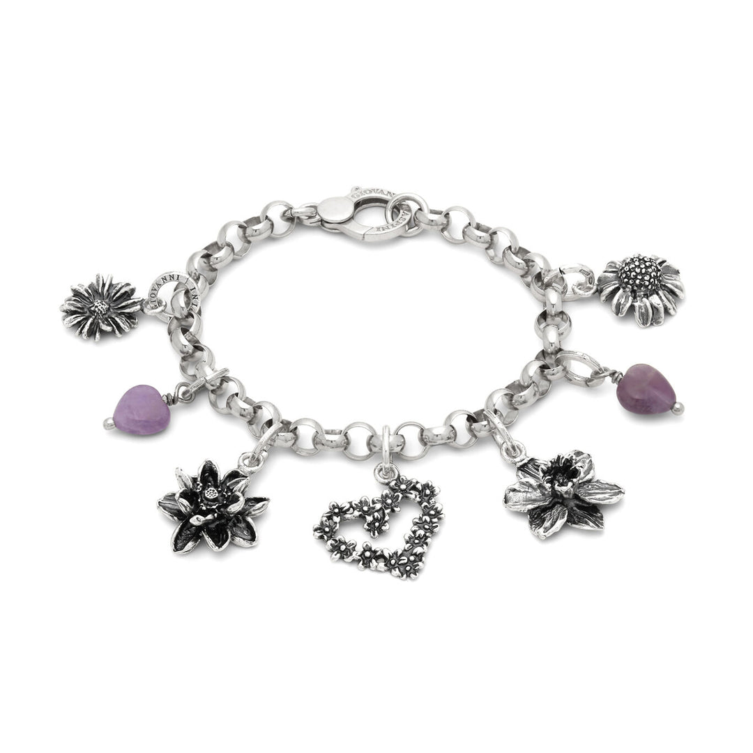 Giovanni Raspini Love Petals Armband Silber X01670