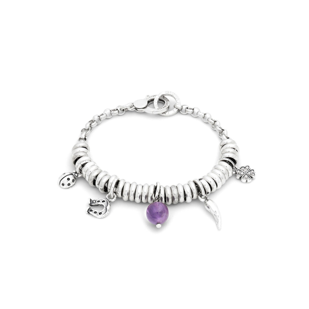 Giovanni Raspini Fortuna Amica Silberarmband X01714
