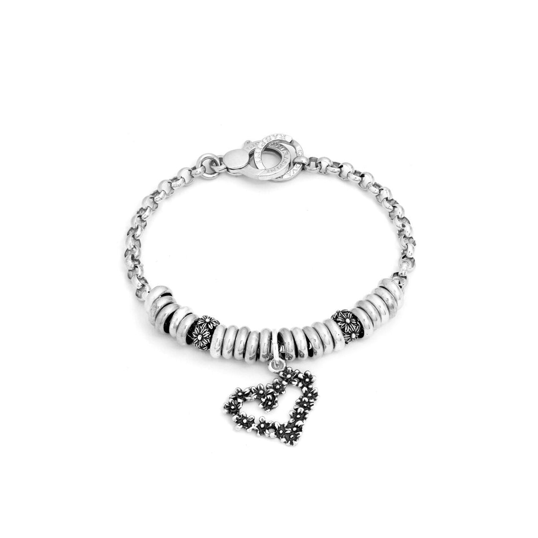 Giovanni Raspini Herz-Gänseblümchen-Armband 1736
