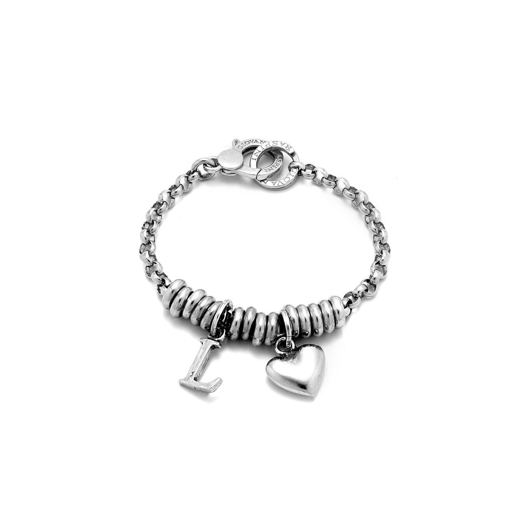 Giovanni Raspini Herz- und Buchstabenarmband L 1886