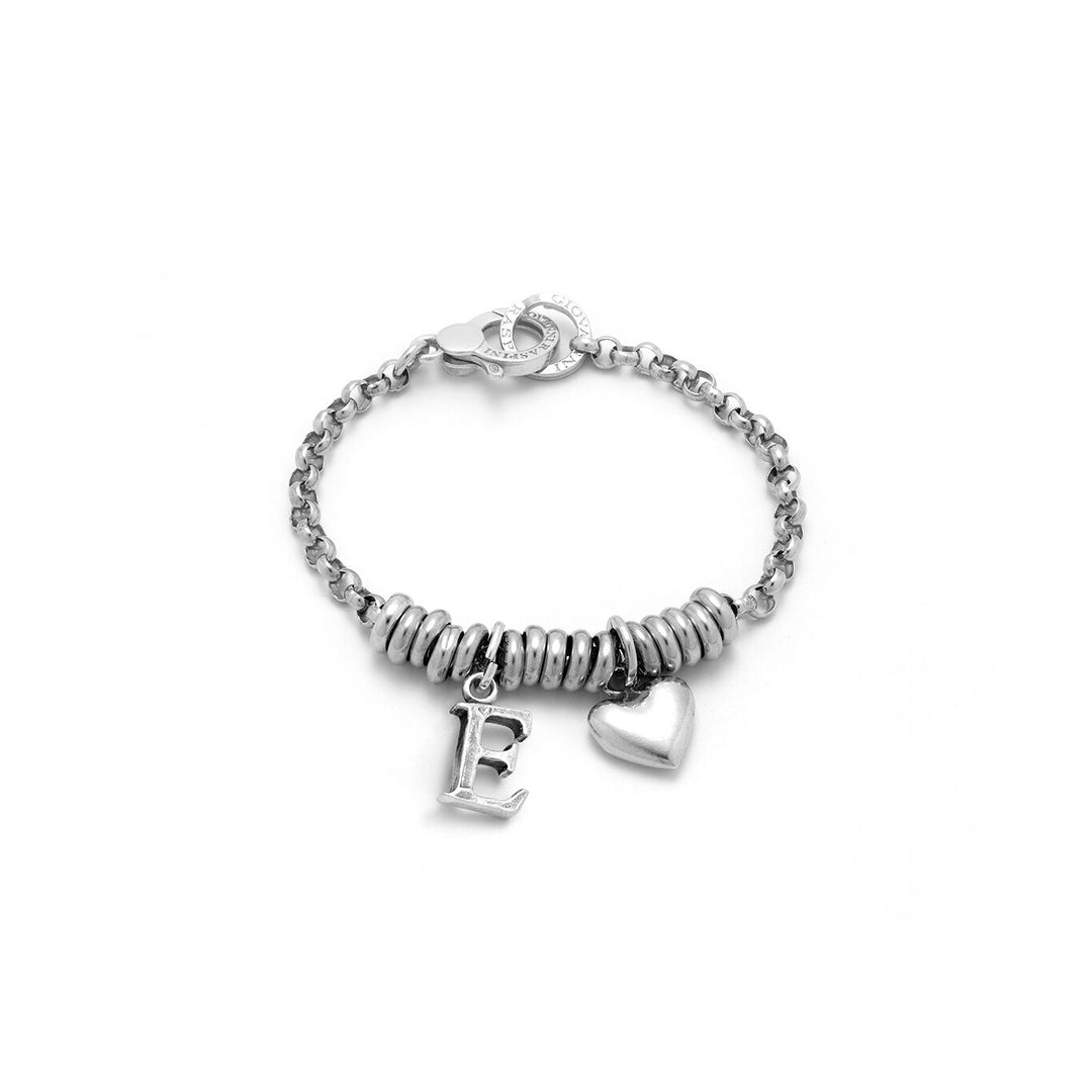 Giovanni Raspini hart- en letterarmband E 1893