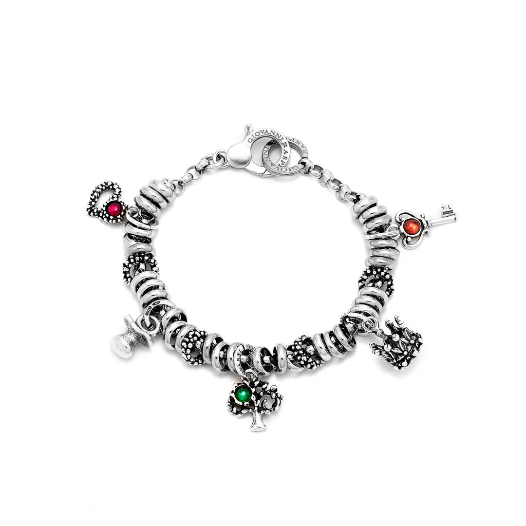Giovanni Raspini Mamma Color Armband Silber X01963