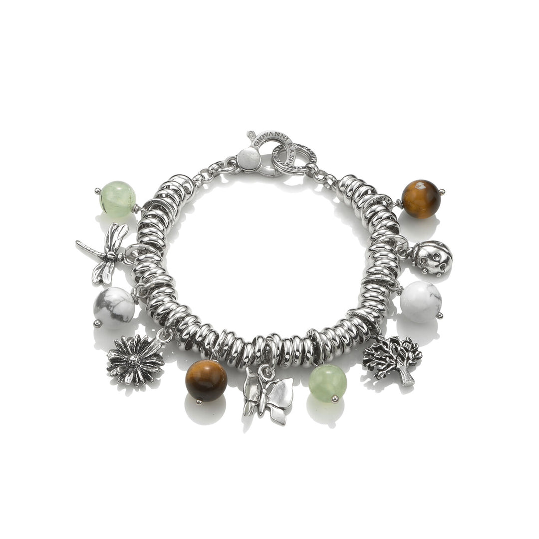 Giovanni Raspini Naturarmband mit Steinen 1972