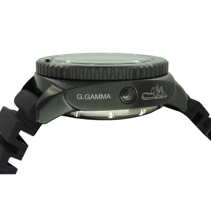 MEC GAMMA GAMMA 1000MT A.N.A.I.M. 46 mm zwarte automatische stalen afwerking PVD Black Gamma PVD 1000/PB