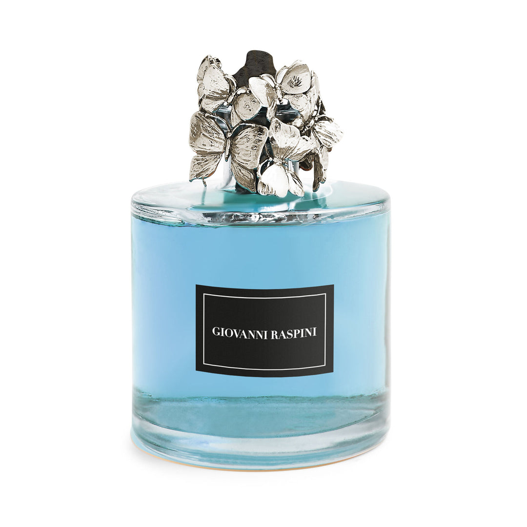 Giovanni Raspini Farfalle Diffuser - Vento di Mare omgevingsgeur met witte bronzen decoratie - XB0101