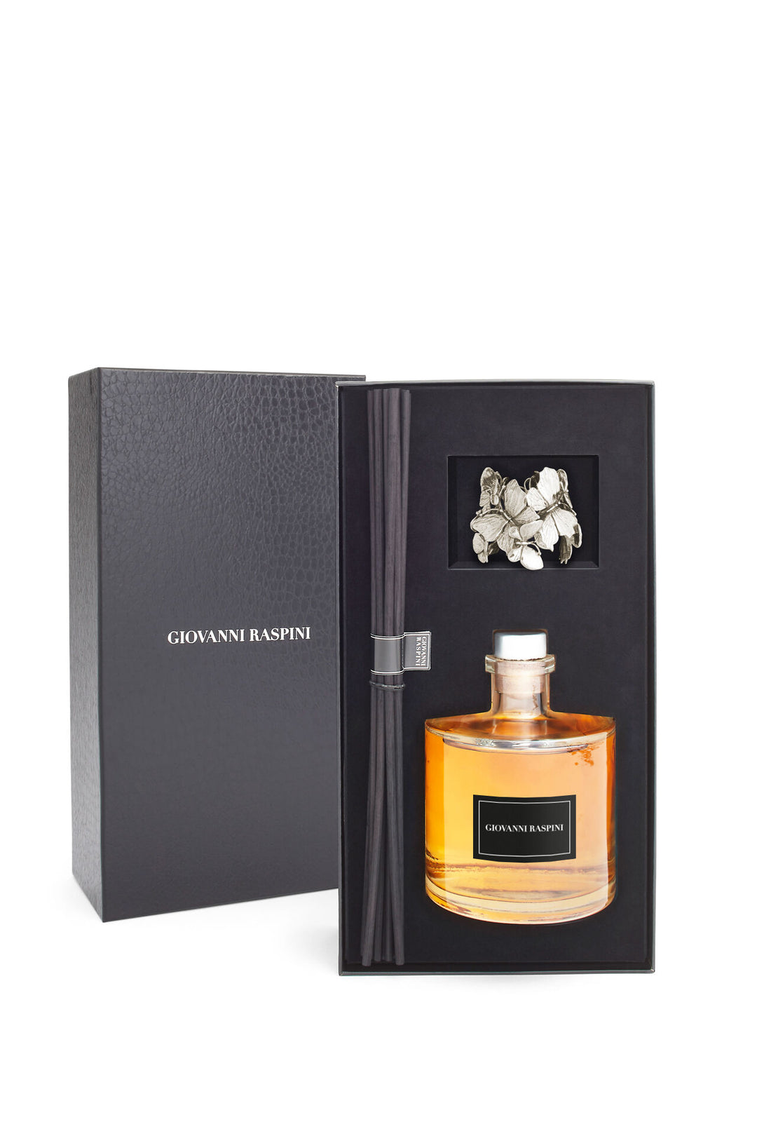 Giovanni Raspini Butterfly Diffuser – Raumduft Iris Dust mit weißer Bronzedekoration – XB0100