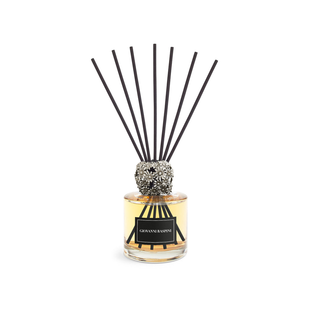 Giovanni Raspini Garden Diffuser – Raumduft Iris Dust mit weißer Bronzedekoration – XB0109