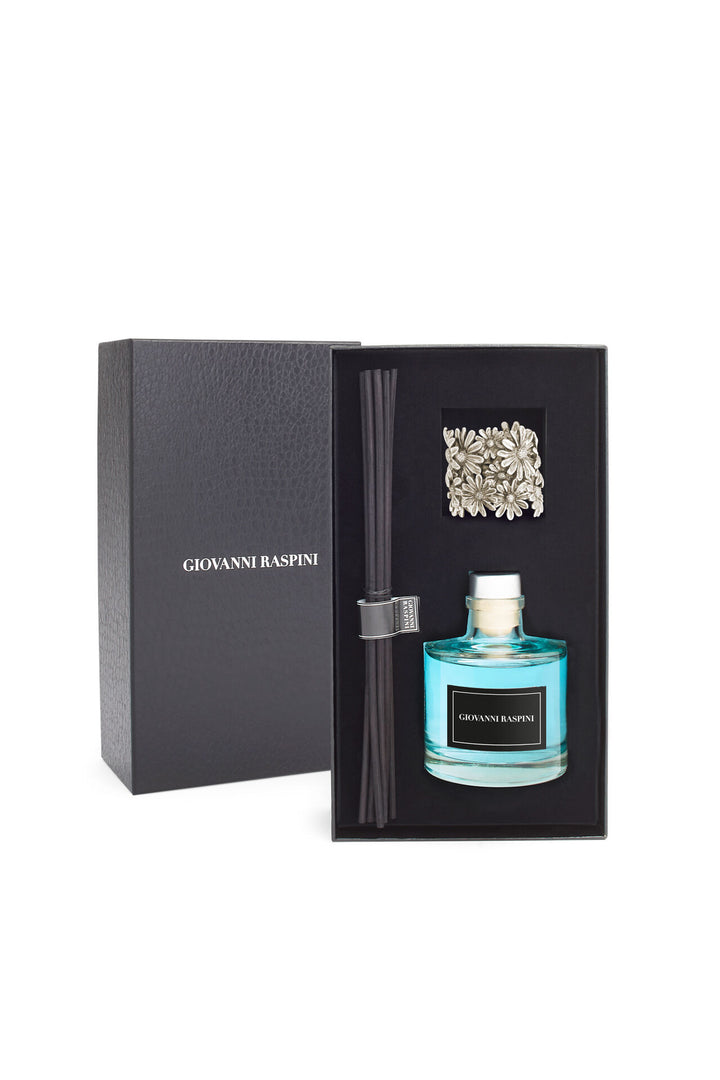 Giovanni Raspini Margherite Diffusor – Vento di Mare Raumduft mit weißer Bronzedekoration – XB0113