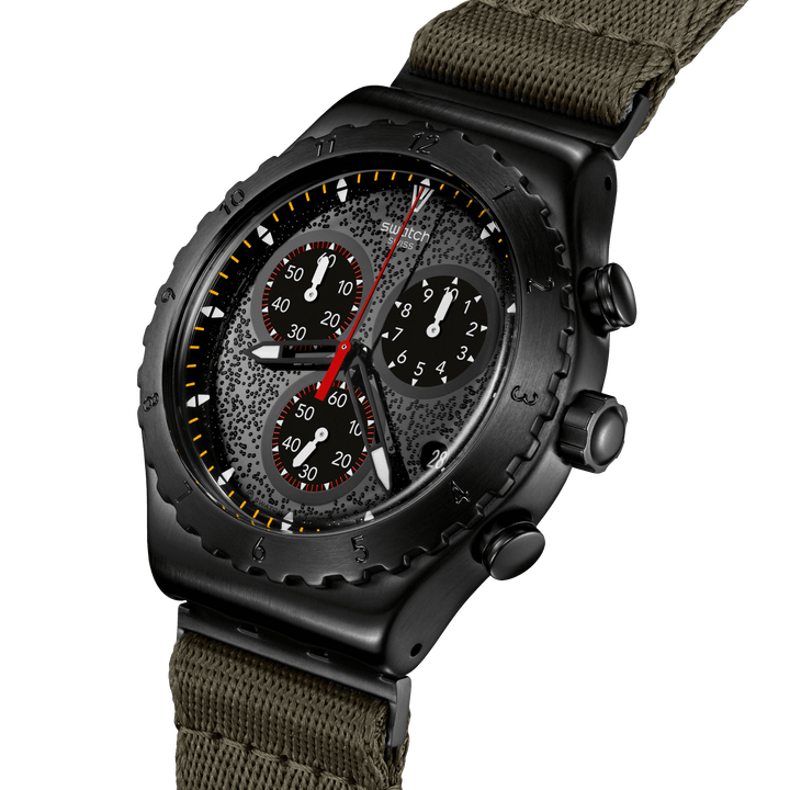 Swatch -horloge door de Bonfire Originals Irony Chorno 43mm YVB416