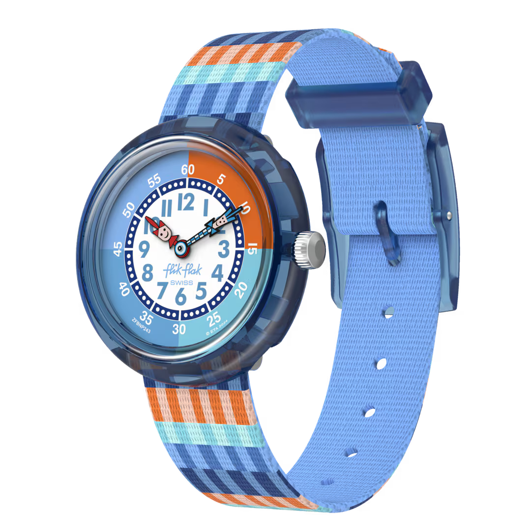Flik Flak watch STRIPY STRIPES Story Time 32mm FBNP243