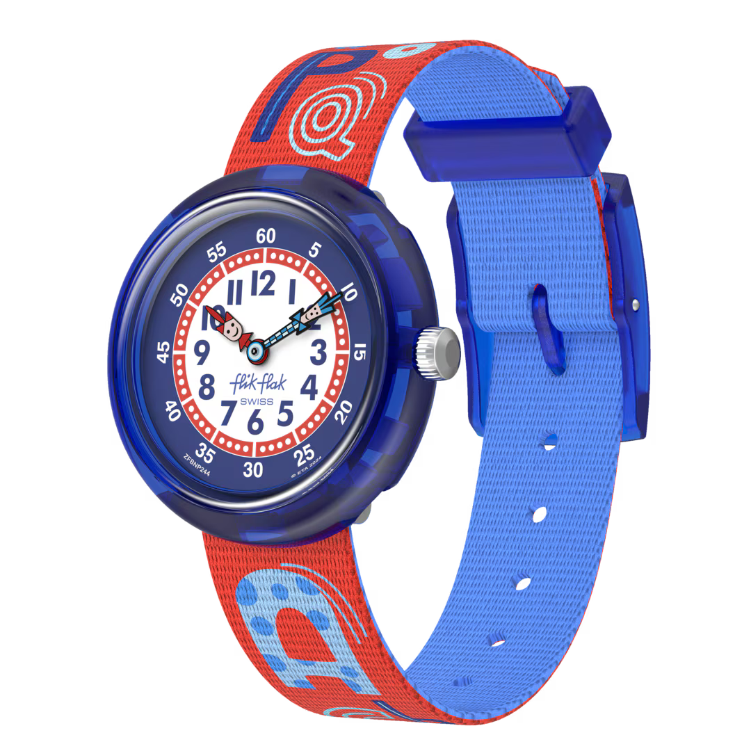 Flik Flak horloge KNOW YOUR ABC Story Time 32mm FBNP244