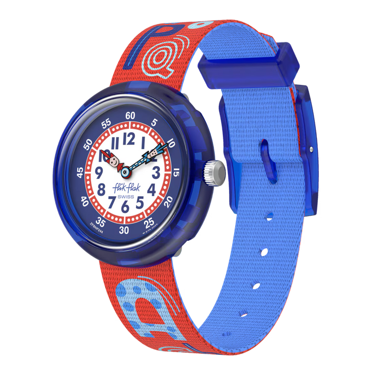 Flik Flak horloge KNOW YOUR ABC Story Time 32mm FBNP244