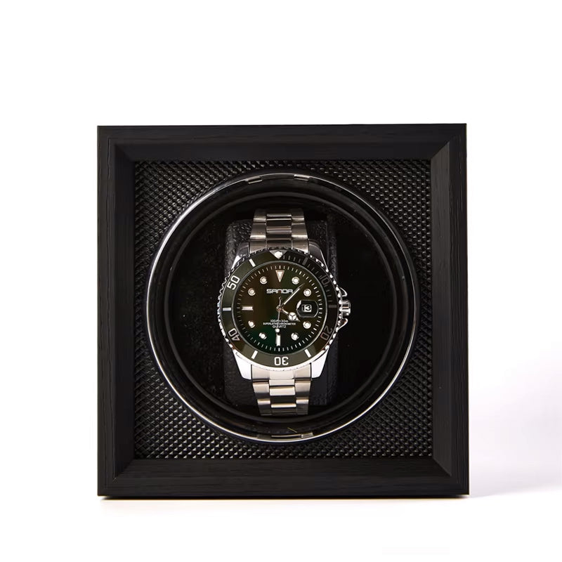 Capodagli-Box mit Rotor für 1 schwarze XB1-Uhr