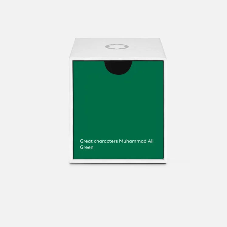 Montblanc inktfles 50ml Great Characters Muhammad Ali Special Edition groen 130298