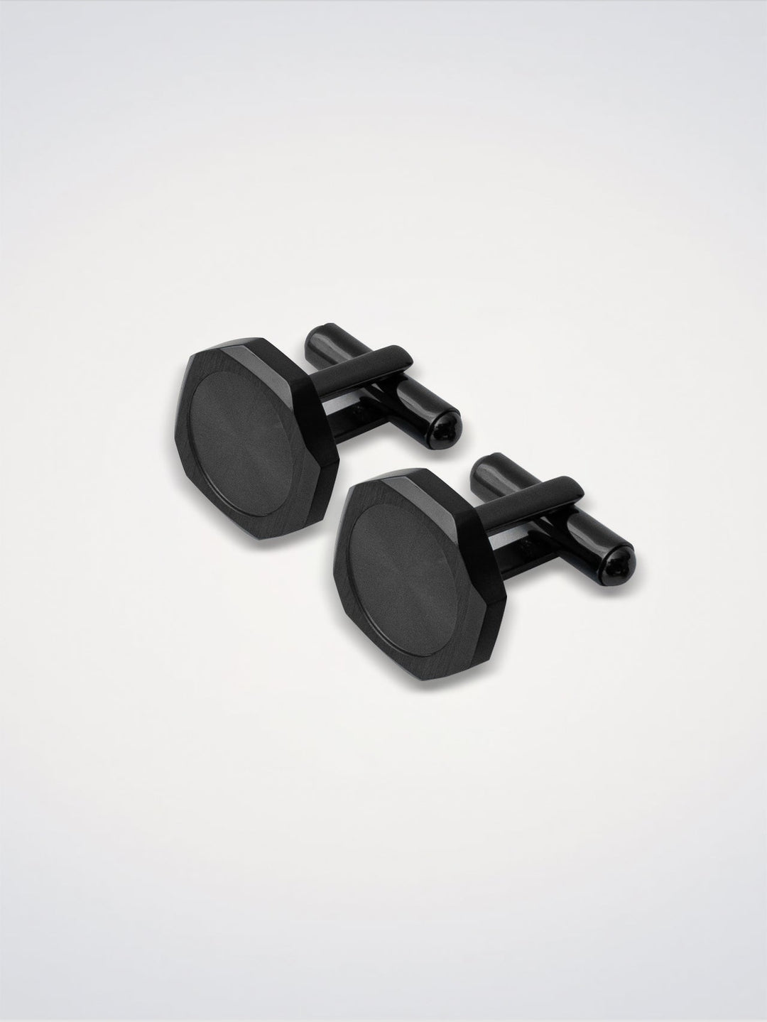 D1 Milano Octagonal cufflinks Anthracite D1-JWCLSU06