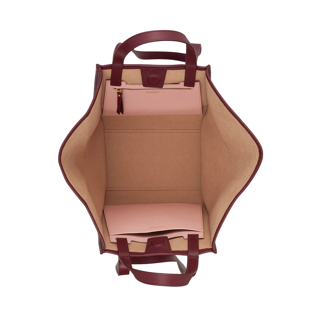 DUDU Damen-Umhängetasche aus echtem Leder, hergestellt in Italien, elegante Shopper-Tragetasche, Doppelgriff, Vollnarbenleder oder Wildleder – große Handtasche für Arbeit und Freizeit
