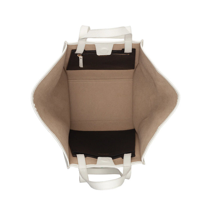 DUDU Damen-Umhängetasche aus echtem Leder, hergestellt in Italien, elegante Shopper-Tragetasche, Doppelgriff, Vollnarbenleder oder Wildleder – große Handtasche für Arbeit und Freizeit