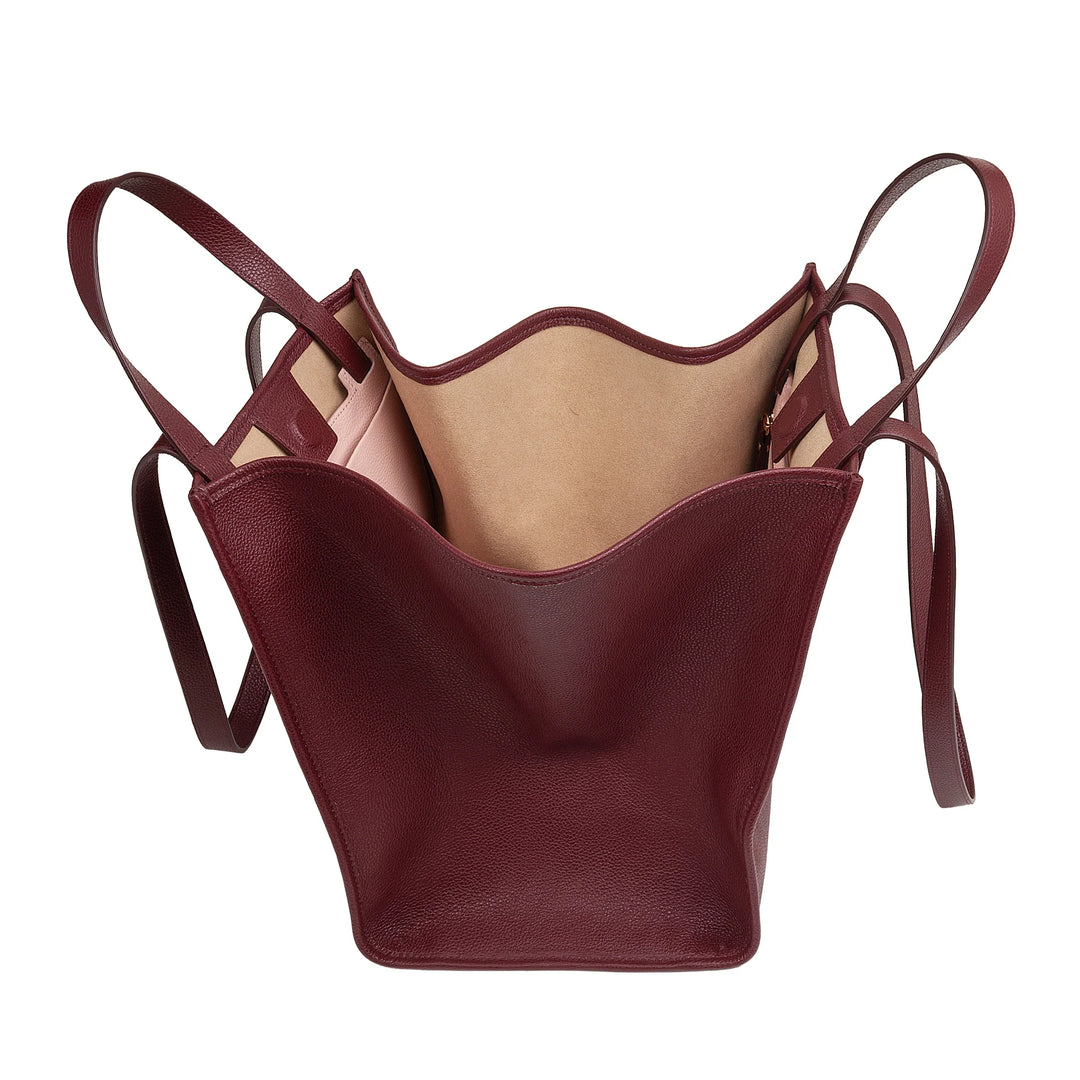DUDU Damen-Umhängetasche aus echtem Leder, hergestellt in Italien, elegante Shopper-Tragetasche, Doppelgriff, Vollnarbenleder oder Wildleder – große Handtasche für Arbeit und Freizeit
