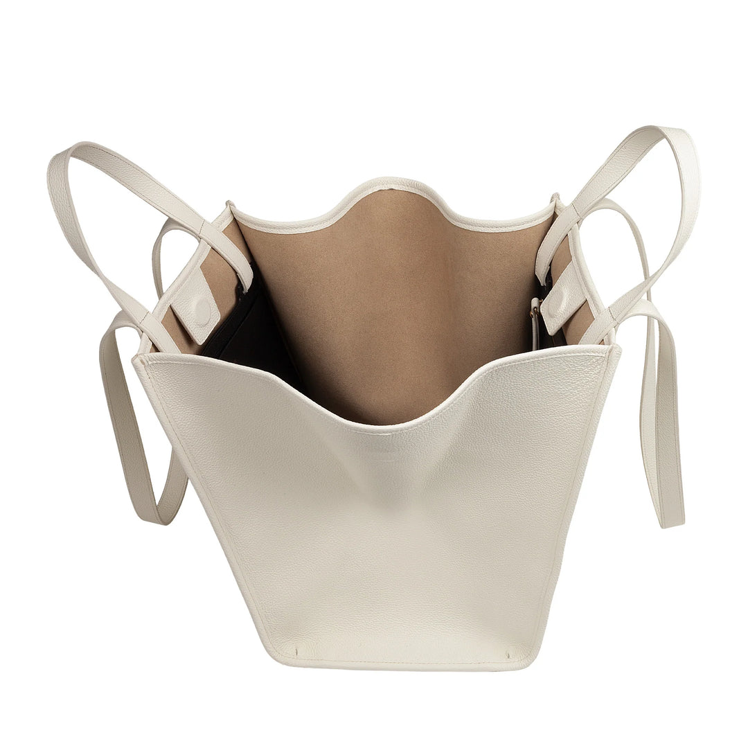 DUDU Damen-Umhängetasche aus echtem Leder, hergestellt in Italien, elegante Shopper-Tragetasche, Doppelgriff, Vollnarbenleder oder Wildleder – große Handtasche für Arbeit und Freizeit