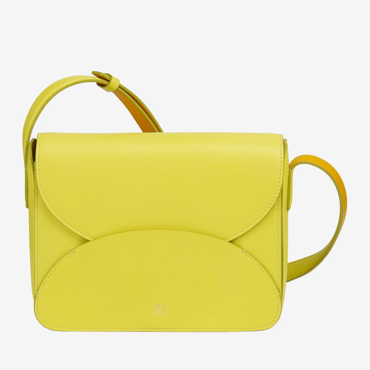DUDU Damen-Umhängetasche aus Leder mit Umschlagklappe, kleine, elegante und vielseitige Handtasche mit verstellbarem Schultergurt, perfekte Tasche für jeden Anlass