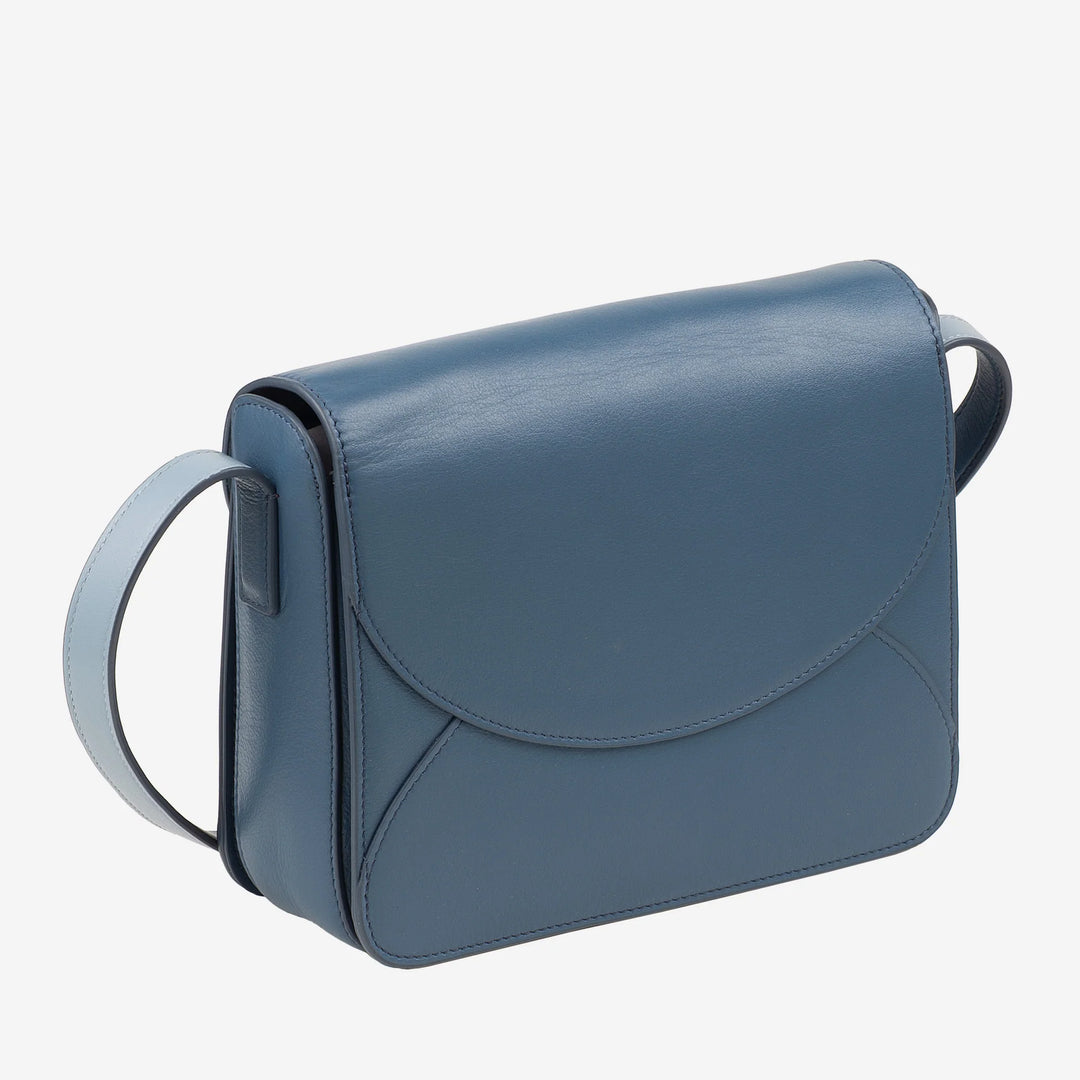 DUDU Damen-Umhängetasche aus Leder mit Umschlagklappe, kleine, elegante und vielseitige Handtasche mit verstellbarem Schultergurt, perfekte Tasche für jeden Anlass