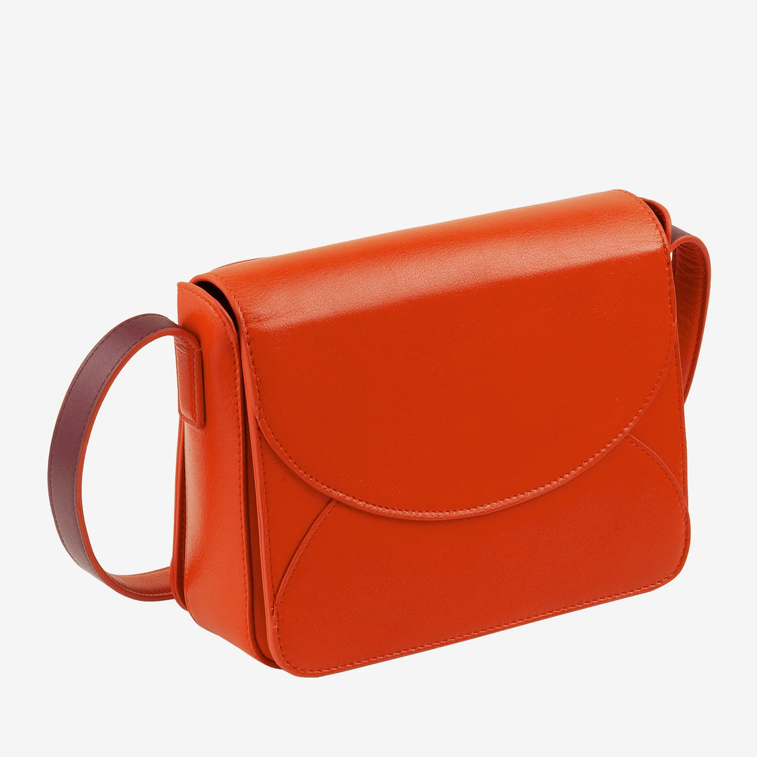 DUDU leren damesschoudertas met envelopmodel flap - kleine elegante en veelzijdige handtas met verstelbare schouderriem, perfecte tas voor elke gelegenheid