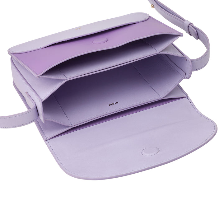 DUDU Damen-Umhängetasche aus Leder mit Umschlagklappe, kleine, elegante und vielseitige Handtasche mit verstellbarem Schultergurt, perfekte Tasche für jeden Anlass